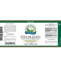 Uña de Gato (Cat's Claw) (100 Caps) label