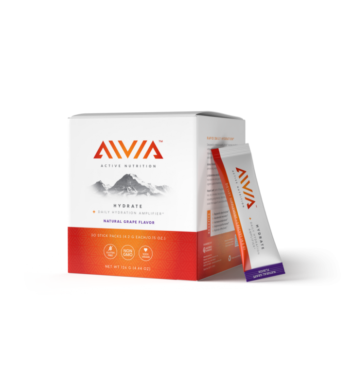 AIVIA Hydrate label