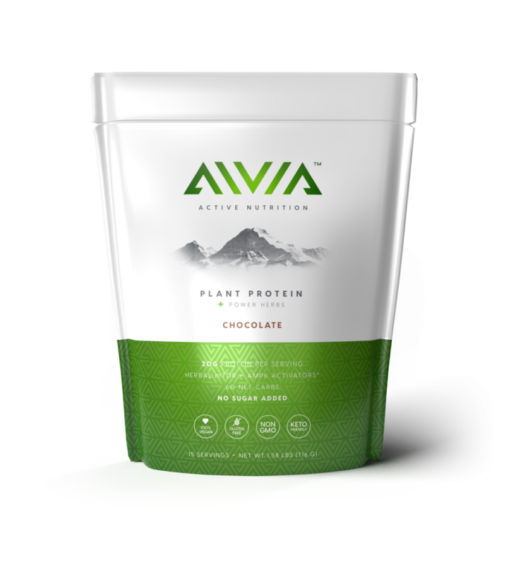 AIVIA Plant Protein label