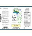 Flax Seed Oil Liquid (8 fl. oz.) label