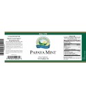 Papaya Mint (70 Chewable Tabs) label