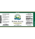 Super Algae (100 Caps) label